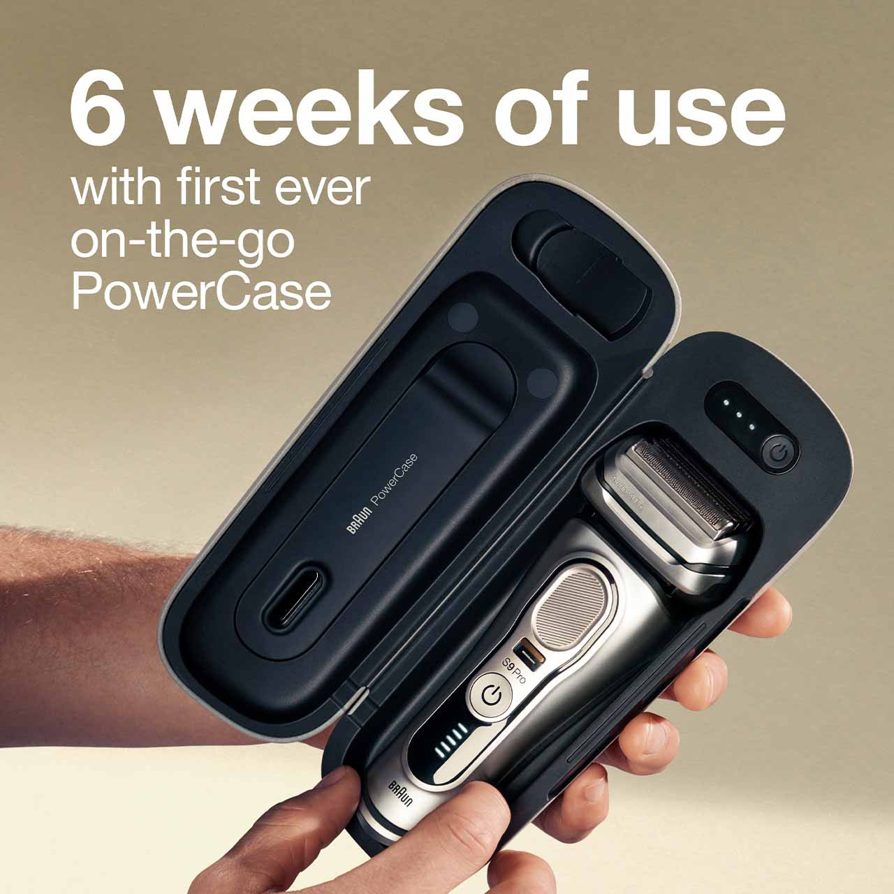 Series 9 Pro Electric Shaver with PowerCase 9477cc