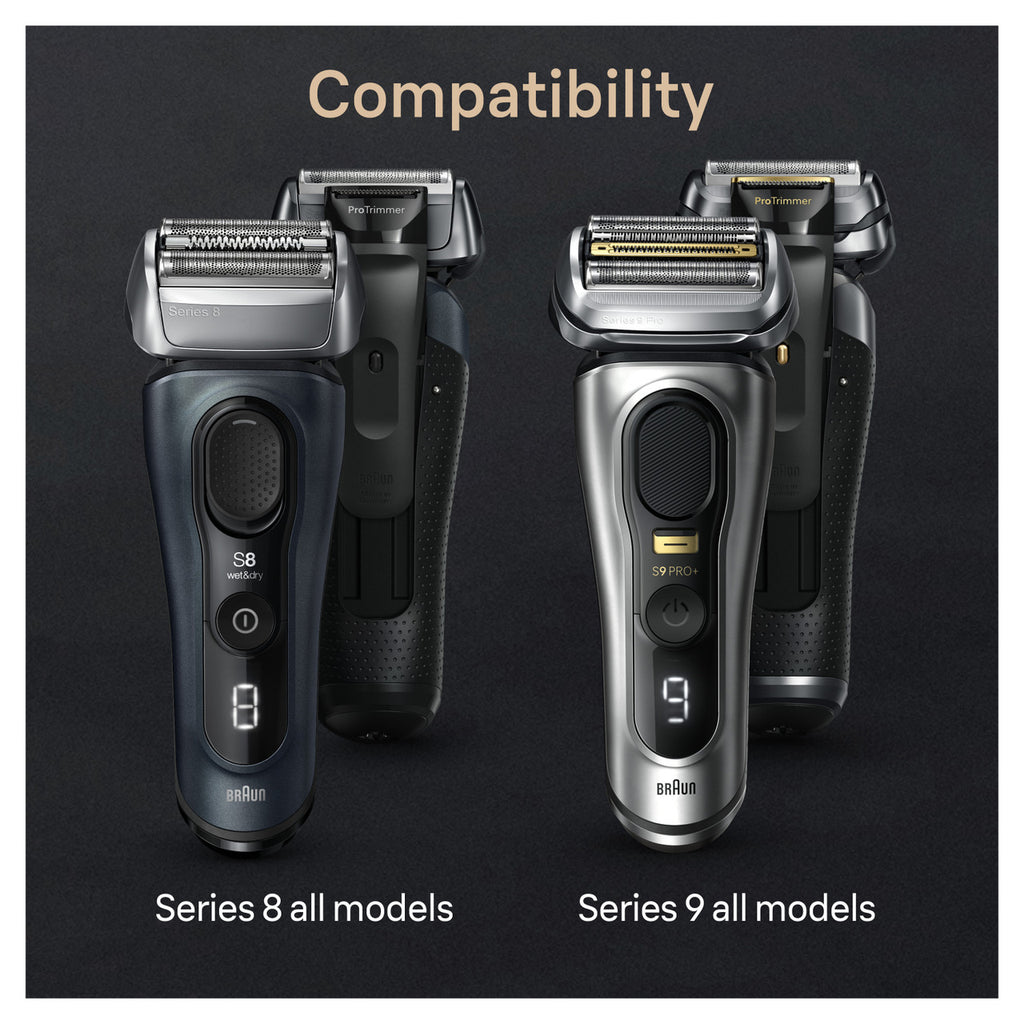 Braun Powercase Compatible with Braun Series 8 and 9 Electric Shavers 9484pc