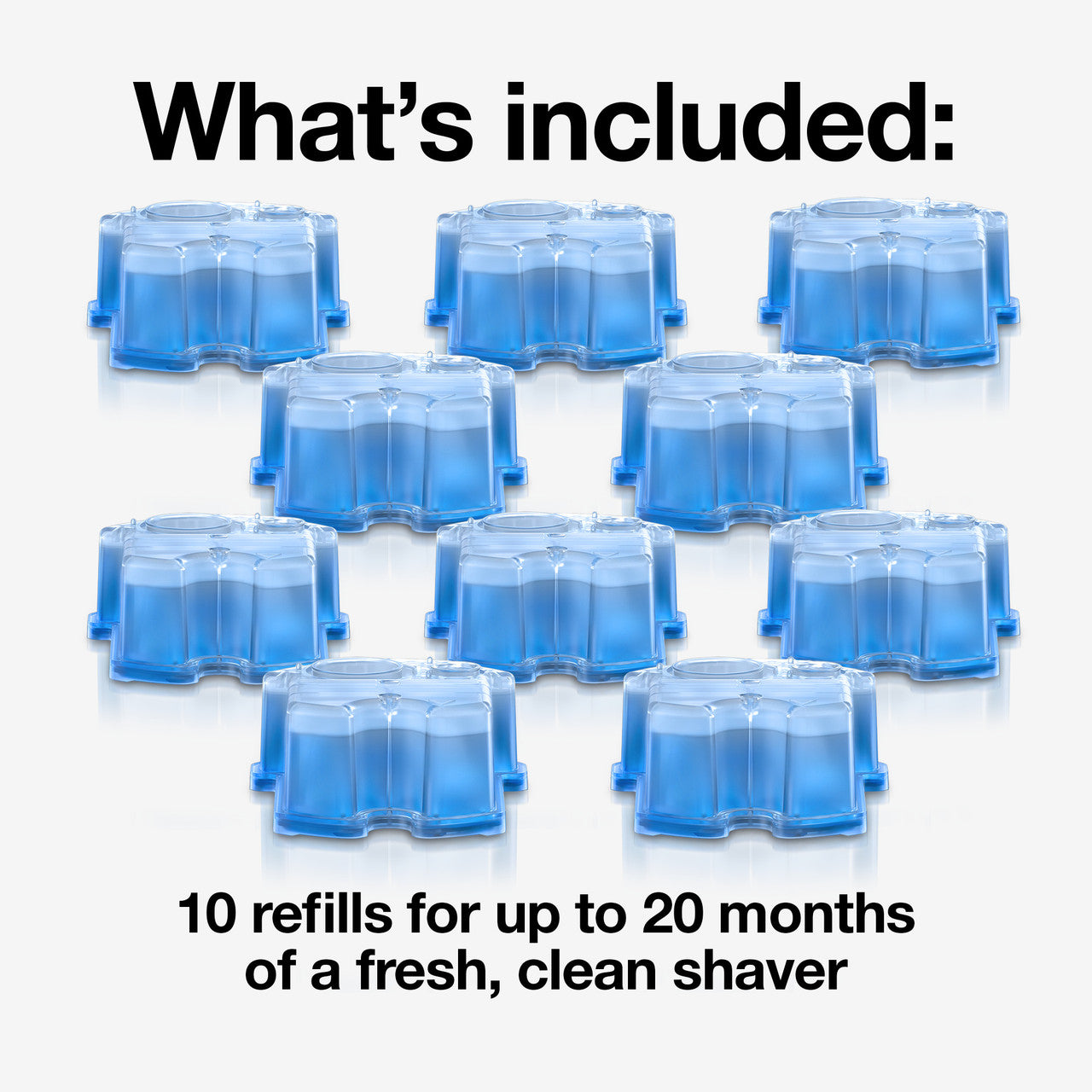 Braun Clean & Renew Refill Cartridges 10 Pack