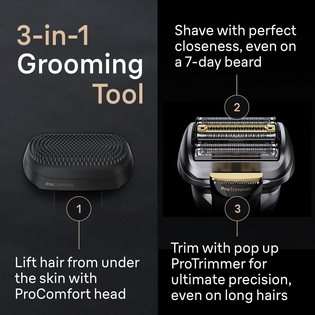 Series 9 PRO+ Electric Shaver with6-in-1 SmartCare Center ProComfort Head 9597cc