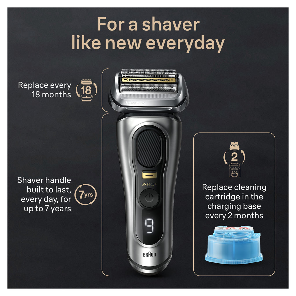 Series 9 PRO+ Electric Shaver with6-in-1 SmartCare Center ProComfort Head 9597cc