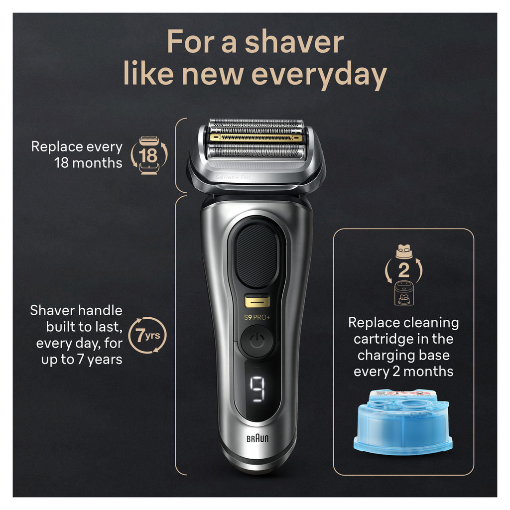 Series 9 PRO+ Electric Shaver with PowerCase 6-in-1 SmartCare Center ProComfort Head 9599cc