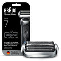 Braun Electric Shaver Head Replacement Part 74s Silver Compatible with Series 7 Electric Razors for Men