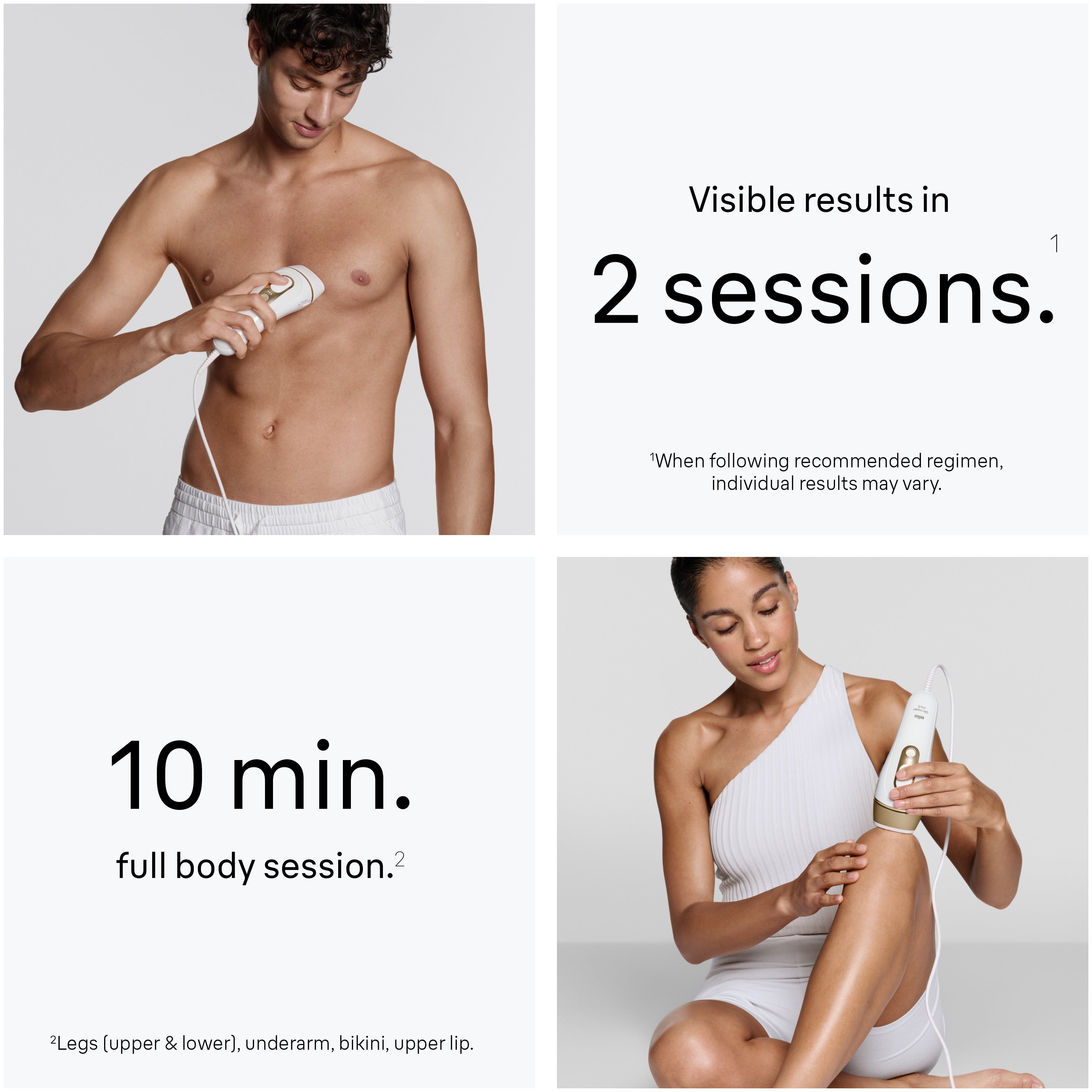 Braun Smart IPL Silk·Expert Pro 5: At Home Alternative to Laser Hair Removal with 2 Caps and Leather Pouch IPL5137