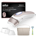 Braun Skin i·expert Smart IPL: At Home Alternative to Laser Hair Removal with 4 Caps and Vanity Case PL7387