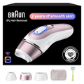 Braun Skin i·expert Smart IPL: At Home Alternative to Laser Hair Removal with 3 Caps and Leather Pouch PL7243
