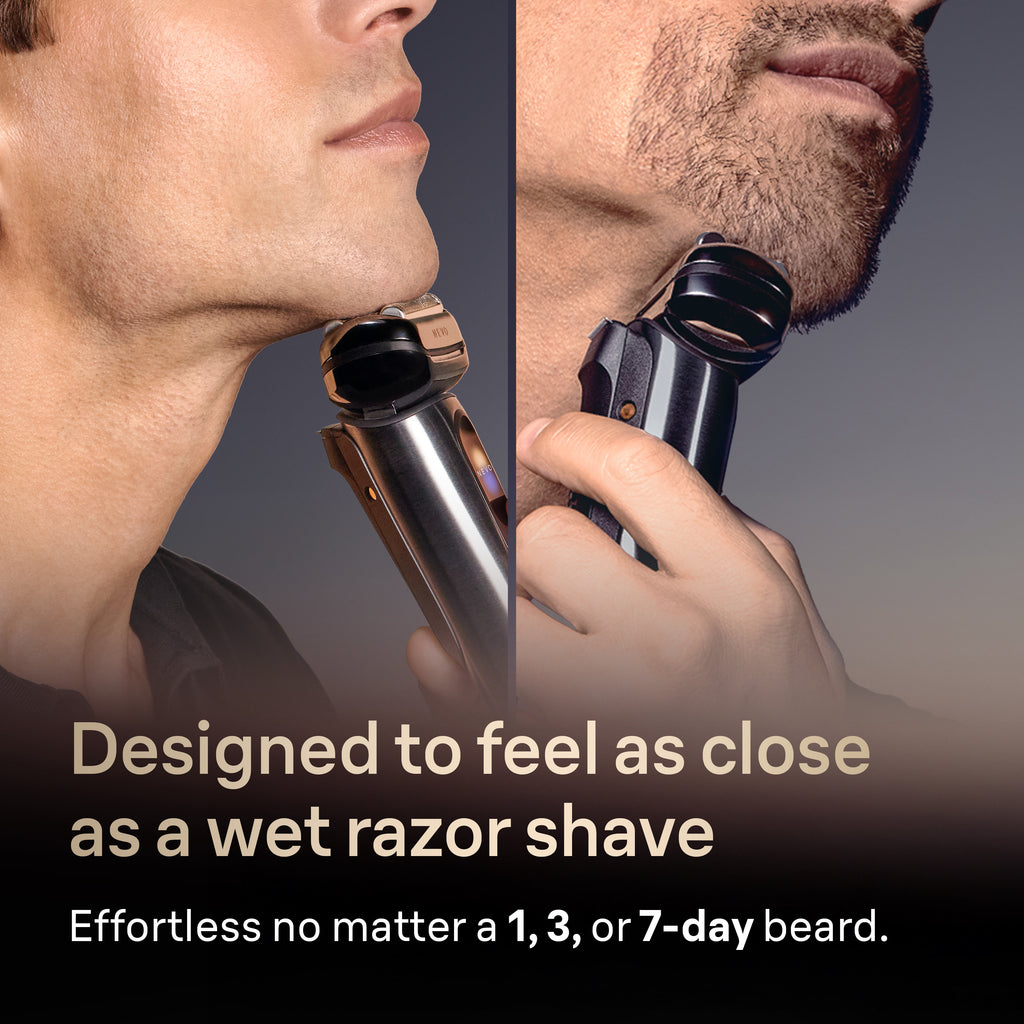 Braun NEVO 11000c Silver Men's Electric Shaver with World's 1st AeroTouch Tech